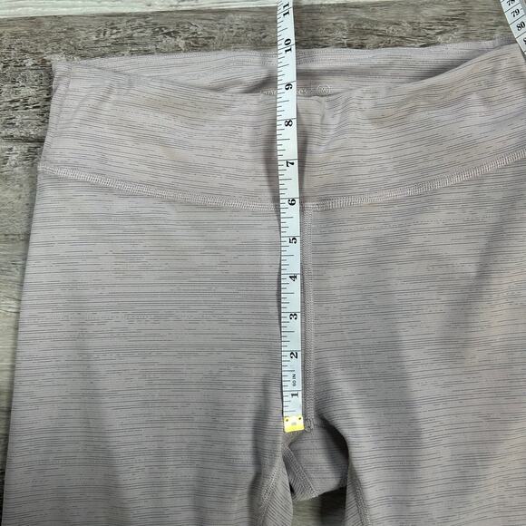 Outdoor Voices 7/8 Leggings Dusty Lavender Stripe High Rise TechSweat M - Picture 6 of 7